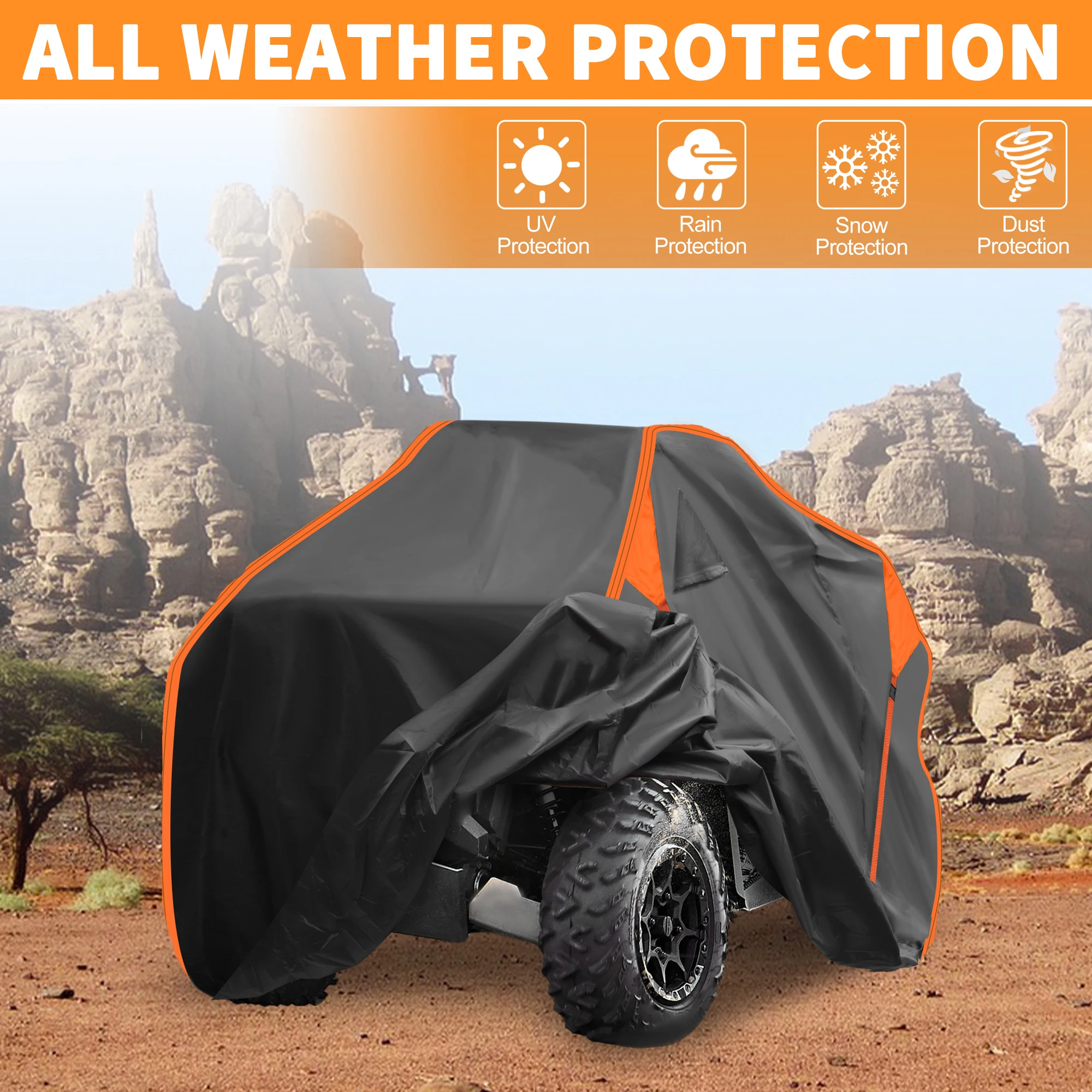 UXCELL cubierta impermeable ATV para Polaris Sportsman 850/1000 X MR