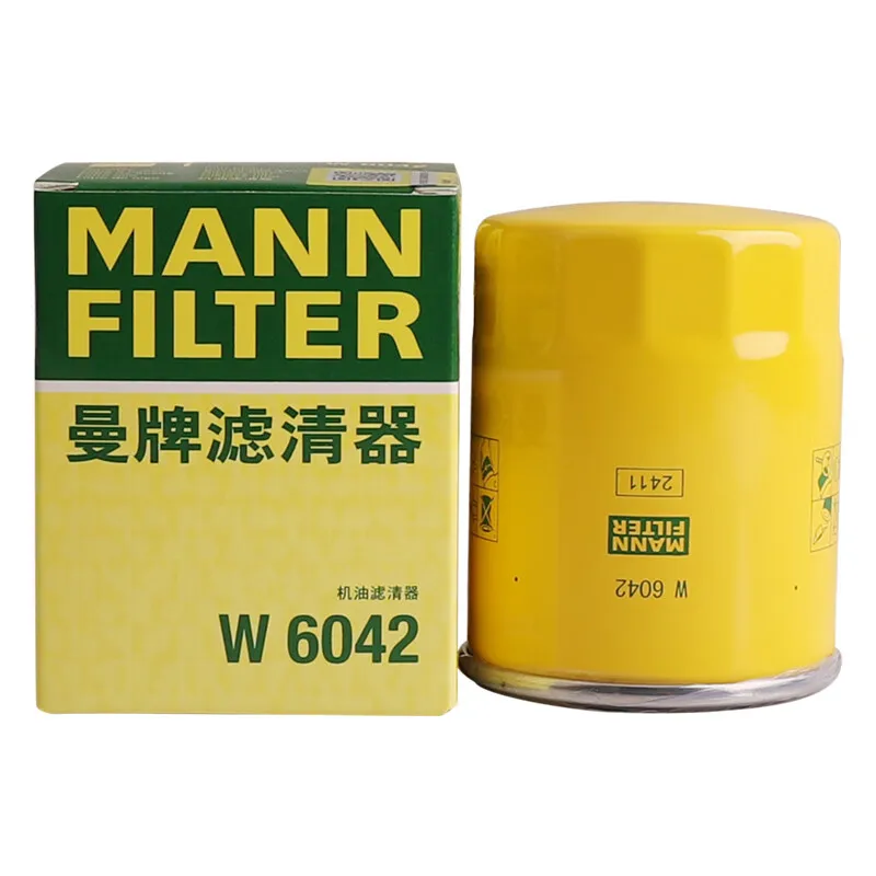 Filtro de aceite MANN W6042 para Changan CS35, CS55 Plus y UNI-K