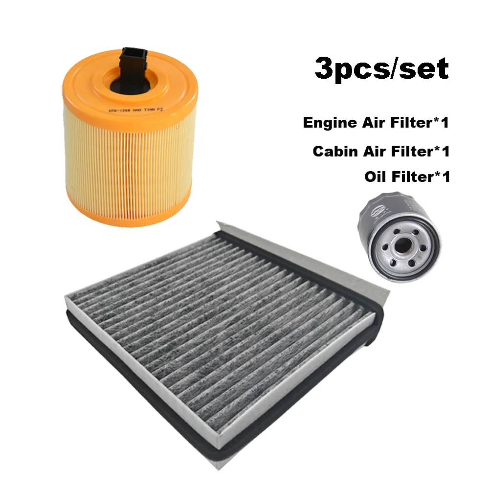 Kit filtros aceite, aire y cabina SAIC MG ZS 1.3 T 2020