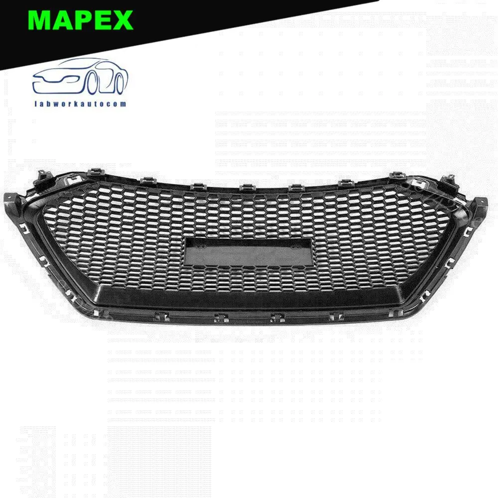 Protector parrilla estilo panal negro mate Hyundai Elantra 2017-2018 - imagen 5