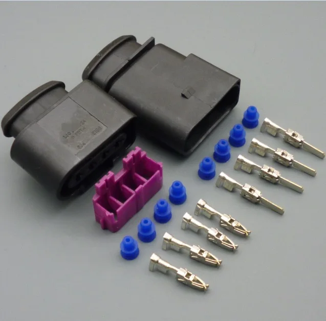 Conector bobina 1J0973724 VW-Audi 4 pines - imagen 3