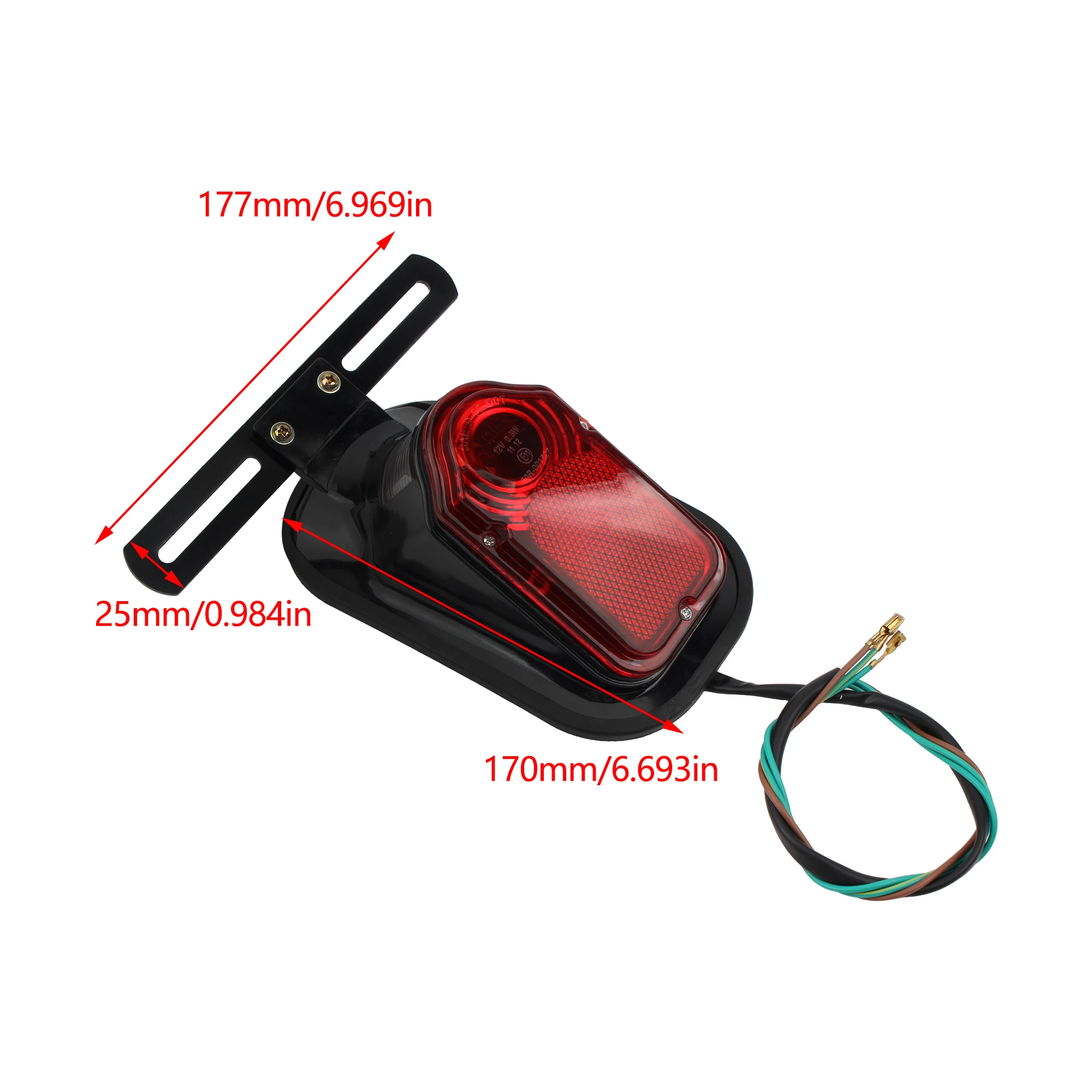 Piloto trasero LED luminoso para Harley Davidson Sportster 883 - imagen 5