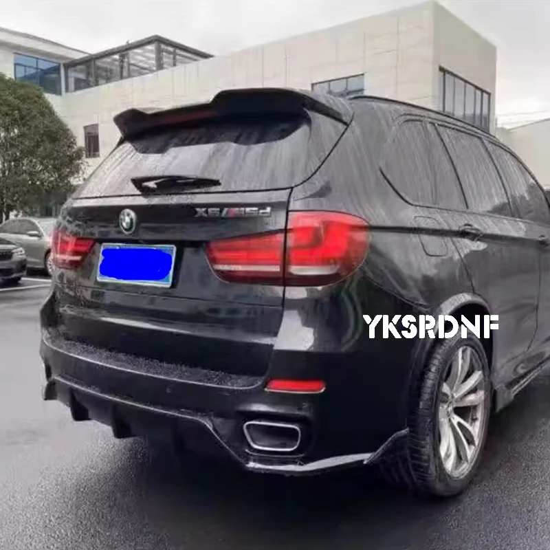 Alerón trasero BMW X5 F15 2014-2018 negro brillante efecto carbono - imagen 2