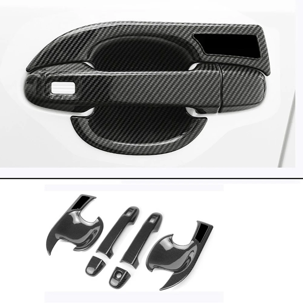Protectores de maneta efecto carbono para Toyota C-HR 2016-2020 - imagen 4