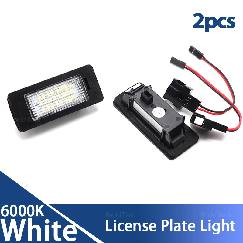 Luz LED de matrícula Canbus para Audi A1, A4, A5, A6 y VW Golf