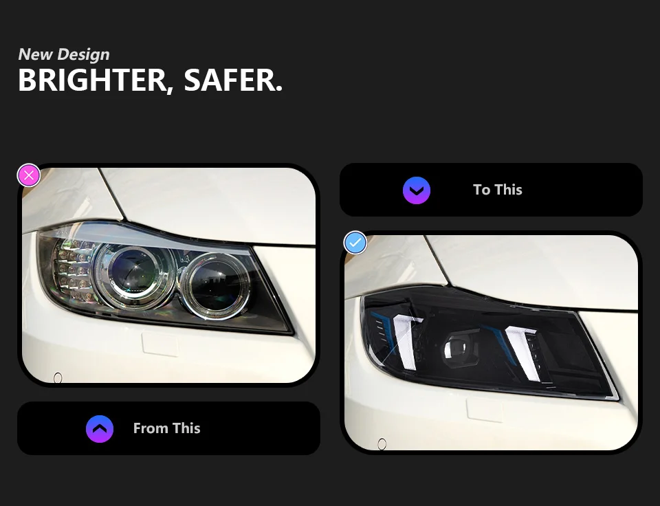 Conjunto de luces LED para BMW E90