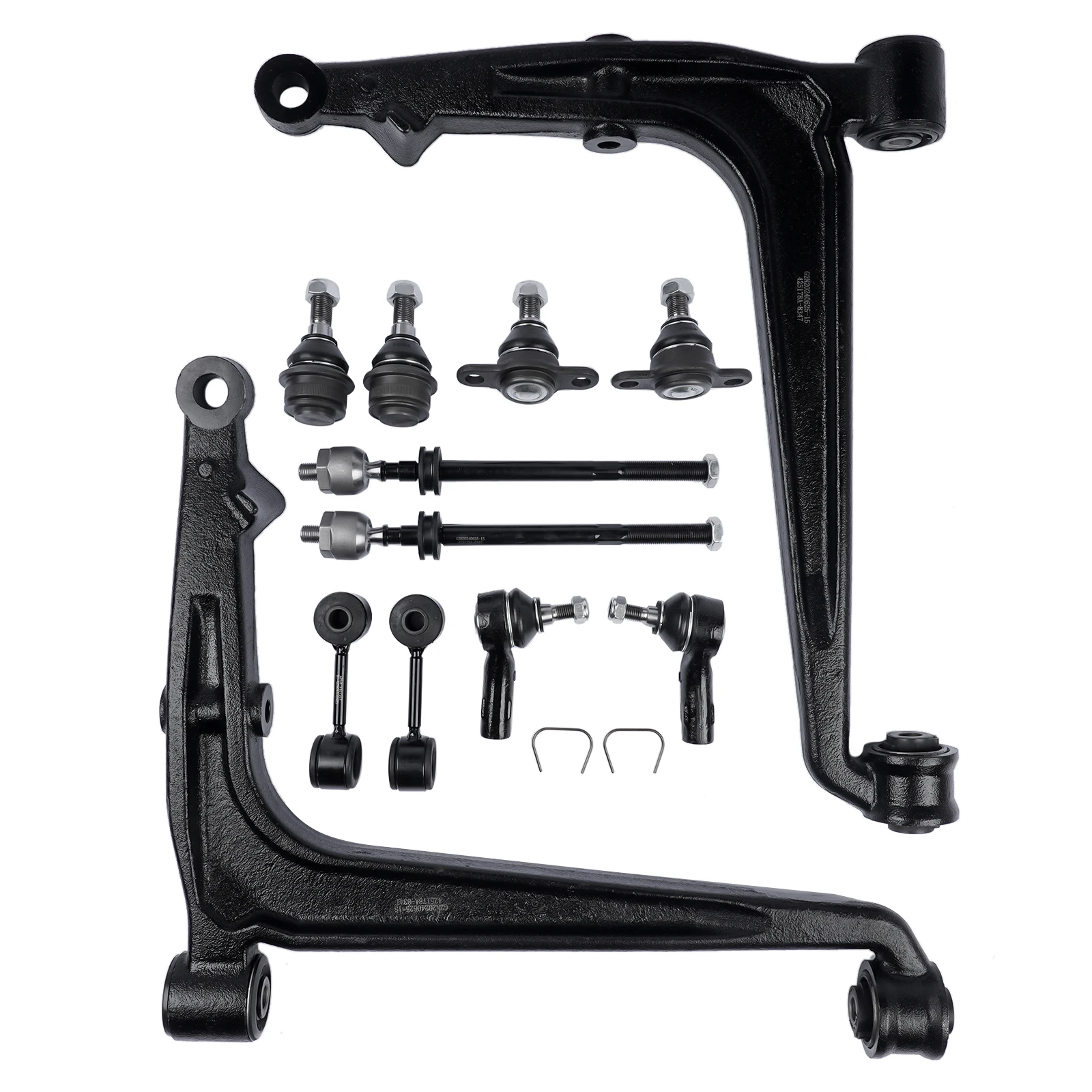 AP01 Nuevo juego de espolones delanteros para VW Transporter IV T4 1,9 2,5 1996-2003 23 mm Stabi