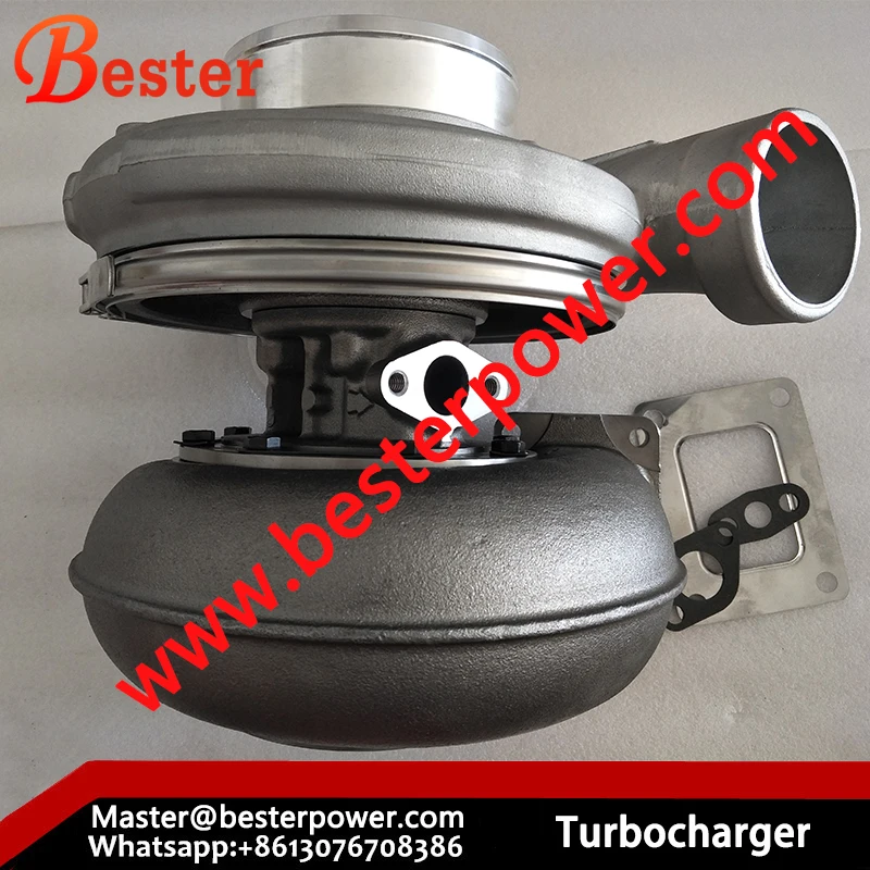 Detalle del conjunto del turbocompresor