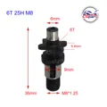 6T 25H M8x1.25