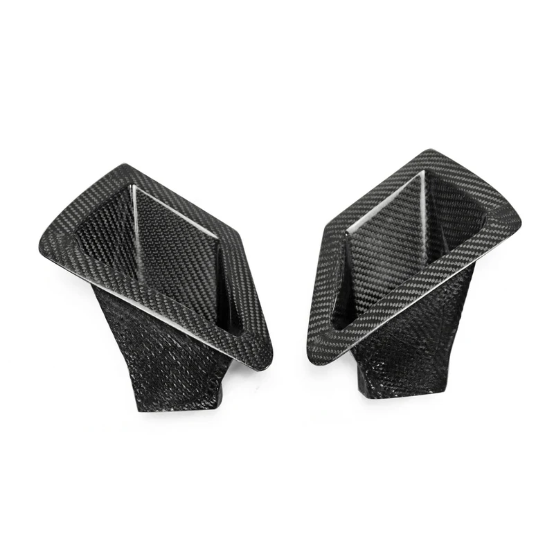 Conductos parachoques delantero fibra de carbono Nissan 370Z Z34 2009+ - imagen 5