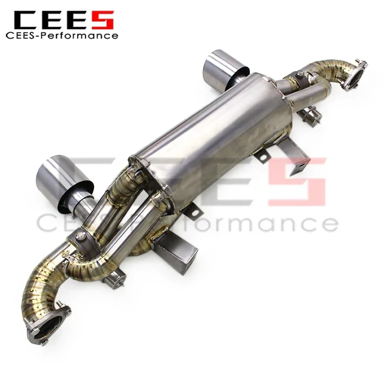 CEES Sistema de escape para Porsche 718 Cayman GT4 RS 4.0L 2022-2025 - imagen 2