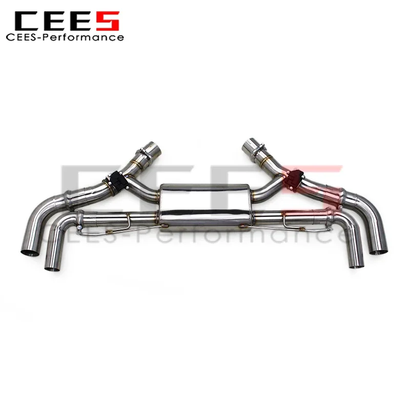 Escape cat-back con válvulas Edades para BMW X5 M60i G05 4.4 - imagen 4