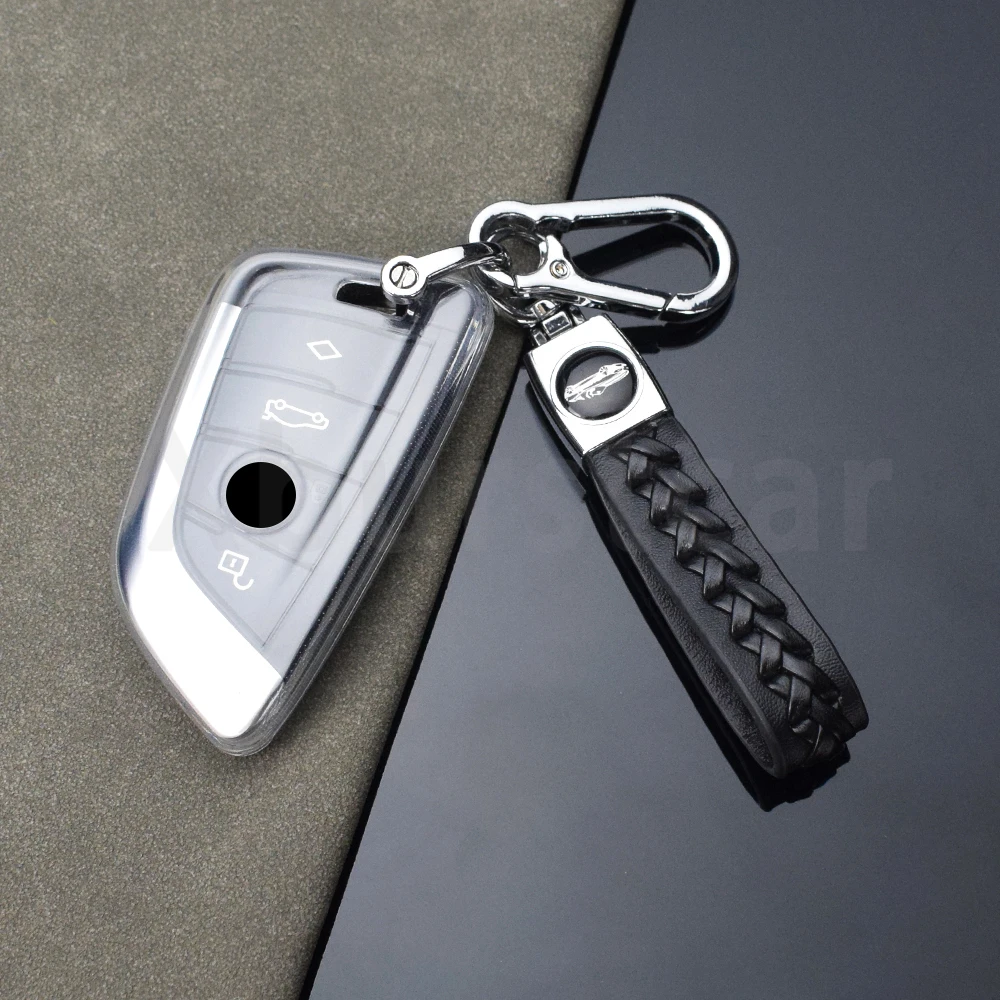 Funda TPU transparente para llave BMW - compatible con F20, G20 y G30 - imagen 4