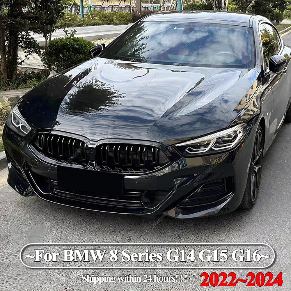Parrilla deportiva ABS negra BMW 8 Series G14 G15 M-Sport 2022-2024