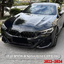 Parrilla deportiva ABS negra BMW 8 Series G14 G15 M-Sport 2022-2024