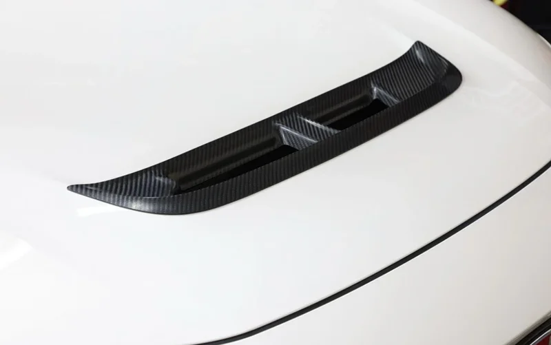 Embellecedor capó fibra carbono SPN para Honda Civic Type R FL5 2023 - imagen 4