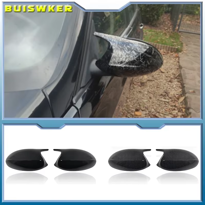 Carcasas de espejo retrovisor efecto carbono para BMW Serie 1 y 3