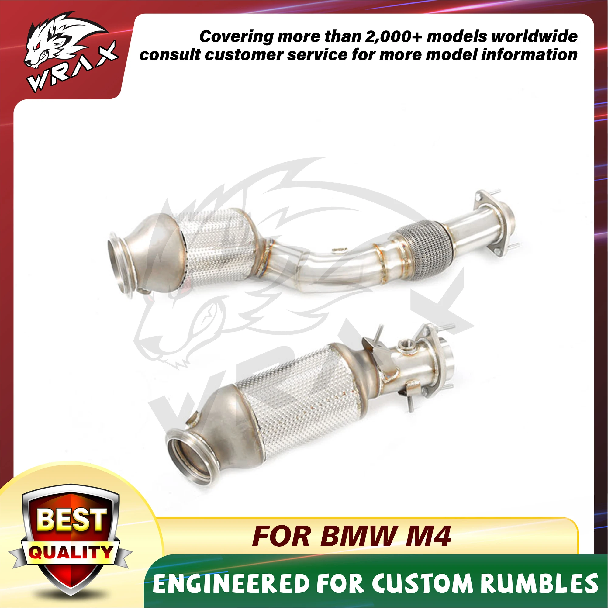 Escape BMW M4 WRAX - Kit Sintonización Alto Rendimiento