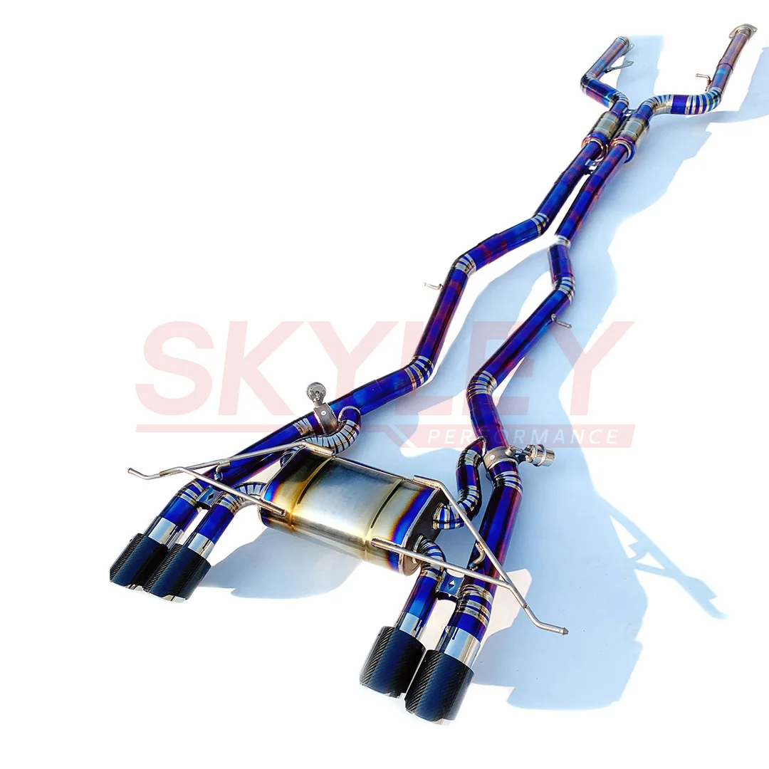 Sistema de escape cat-back valvulado SKYLEY para BMW M3/M4 G80/G82 - imagen 3