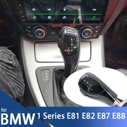 Palanca de cambios LED fibra carbono BMW Serie 1 E81-E88 1M 2004-2011