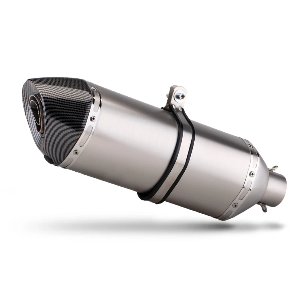 Silenciador escape modificado universal con DB-Killer – moto