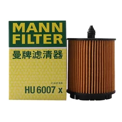 MANN-FILTER HU6007X, filtro de aceite para Opel Insignia
