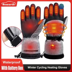 Guantes calefactables impermeables 3M para moto y ciclismo