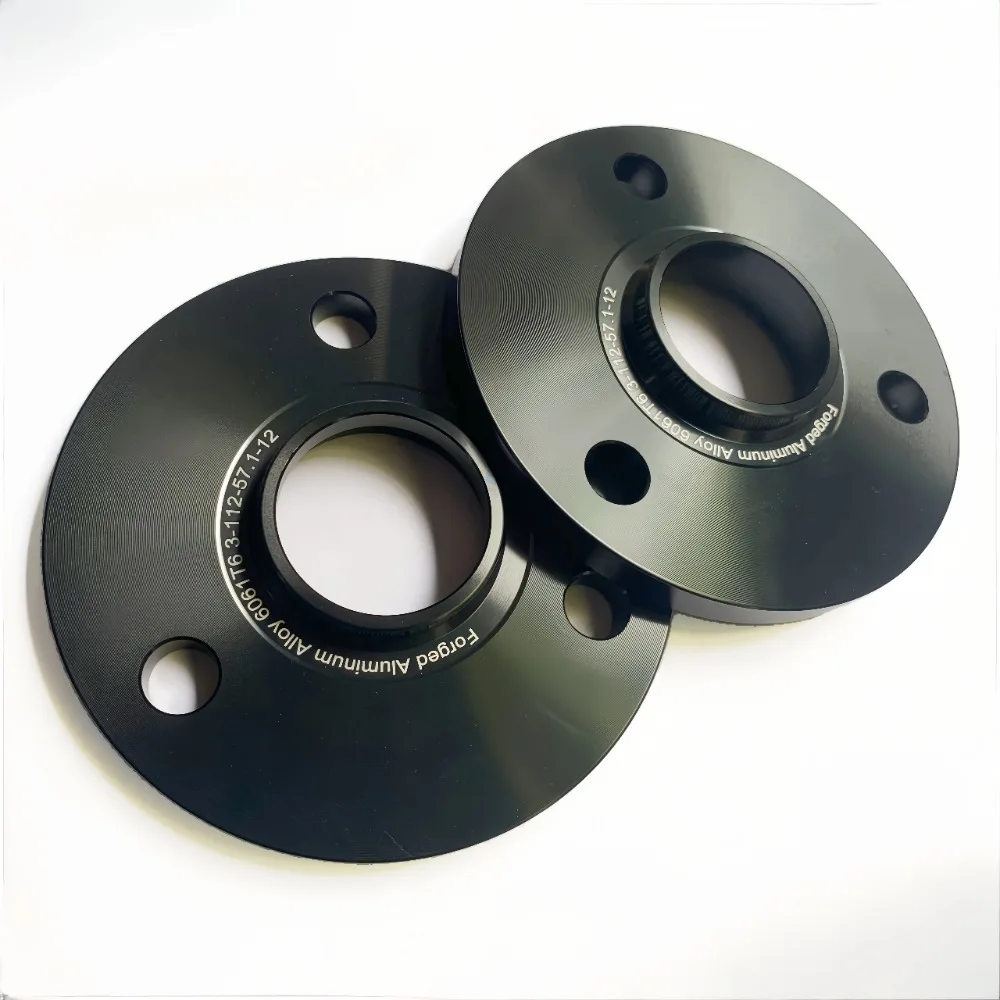 2 uds 12mm adaptadores espaciadores de rueda PCD 3x112 diámetro central 57,1mm para Smart Fortwo Roadster - imagen 4