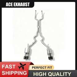 ACE Escape Catback con válvula para BMW M5 F10 M6 F13 4.4 V8