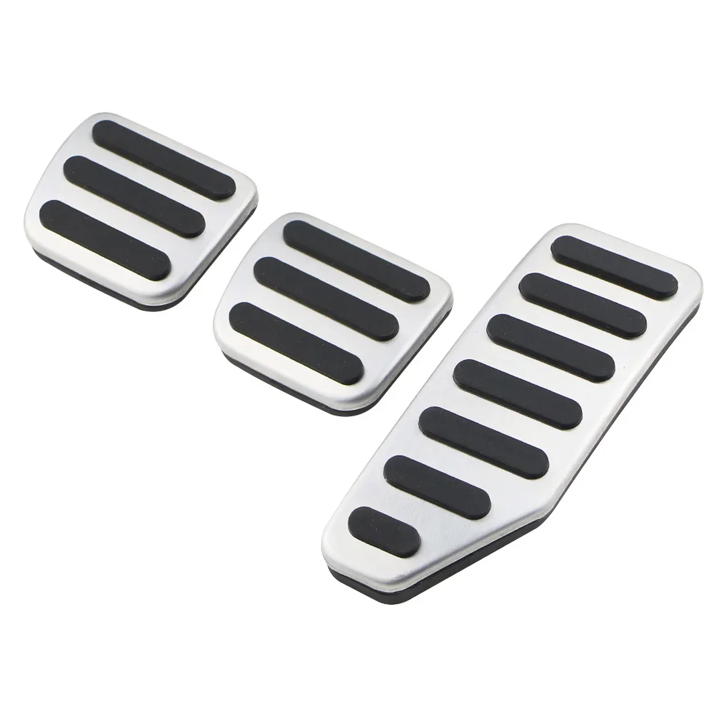 Cubiertas de pedales inox antideslizantes para Isuzu D-MAX (2017-2024) - imagen 3