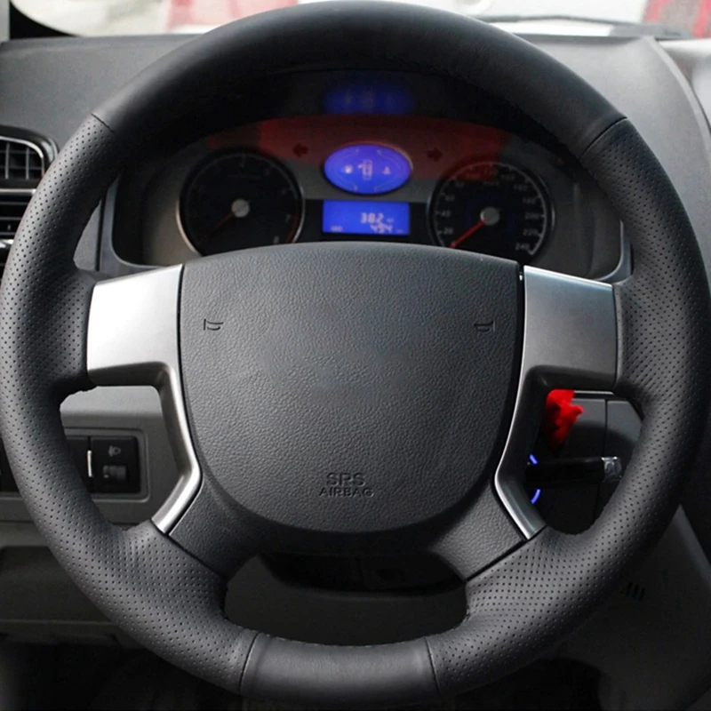 Funda trenzada suave para volante Geely EMGRAND EC7 EC715 EC718 - imagen 2