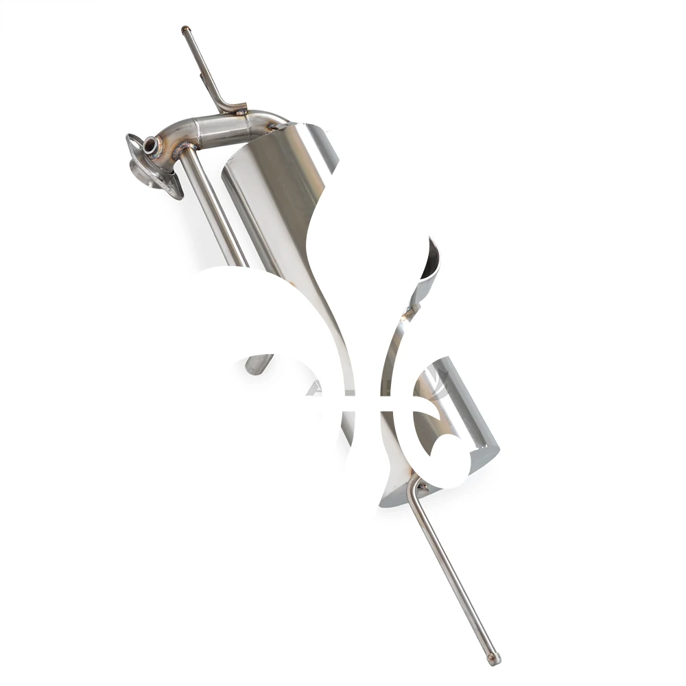 Escape trasero de gato SMART W451 1,0 T acero inox alto rendimiento