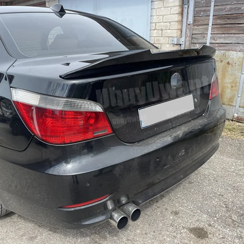 Alerón trasero estilo PSM negro brillante BMW E60 M5 Cabrio 2004-2009 - imagen 4