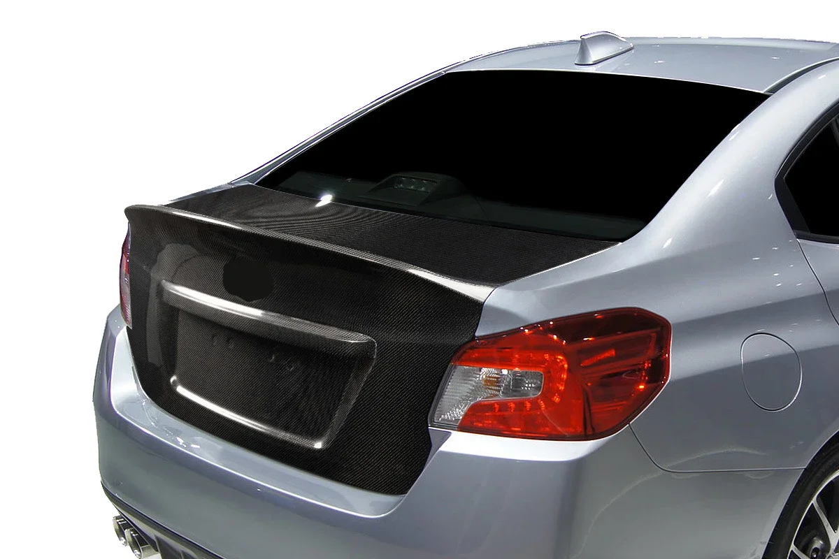 Tapa de maletero de fibra de carbono para Subaru WRX STI 2015-2021 - imagen 2