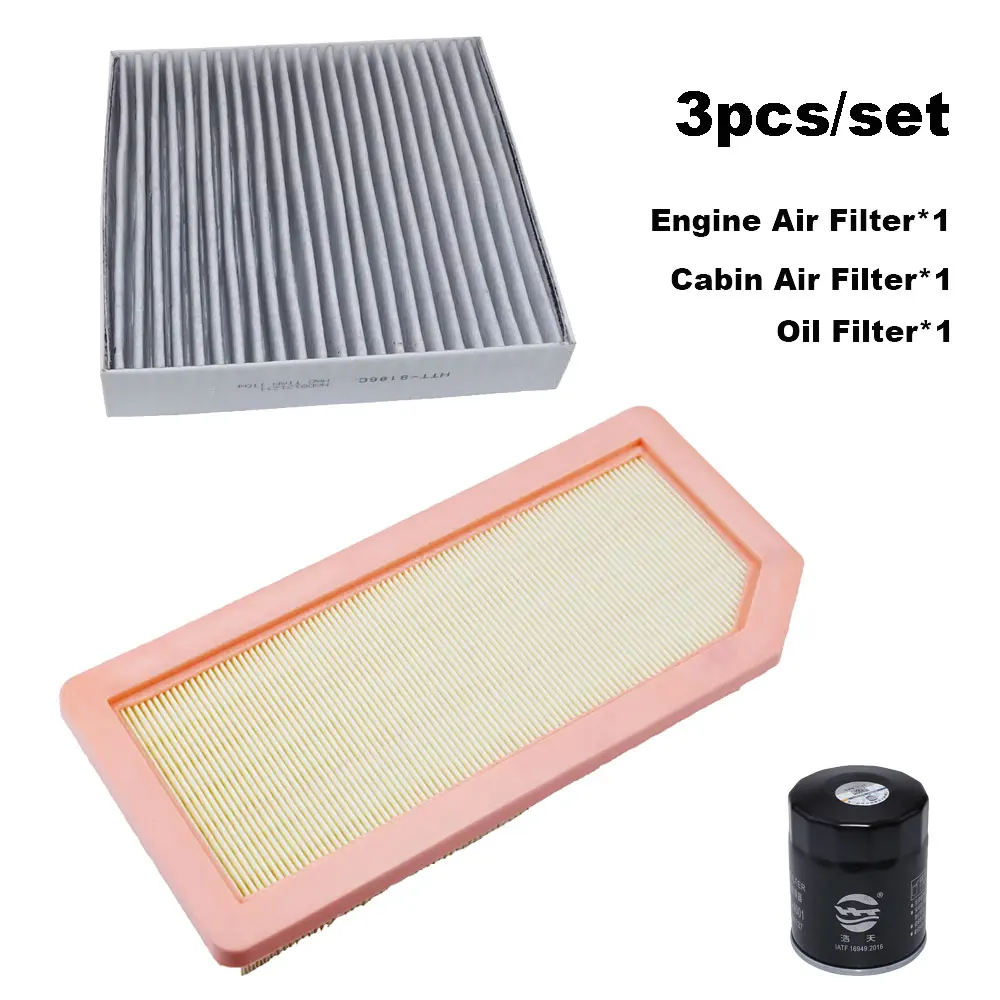 Kit de filtros BYD Qin L Plus DM-i: aceite, aire y habitáculo