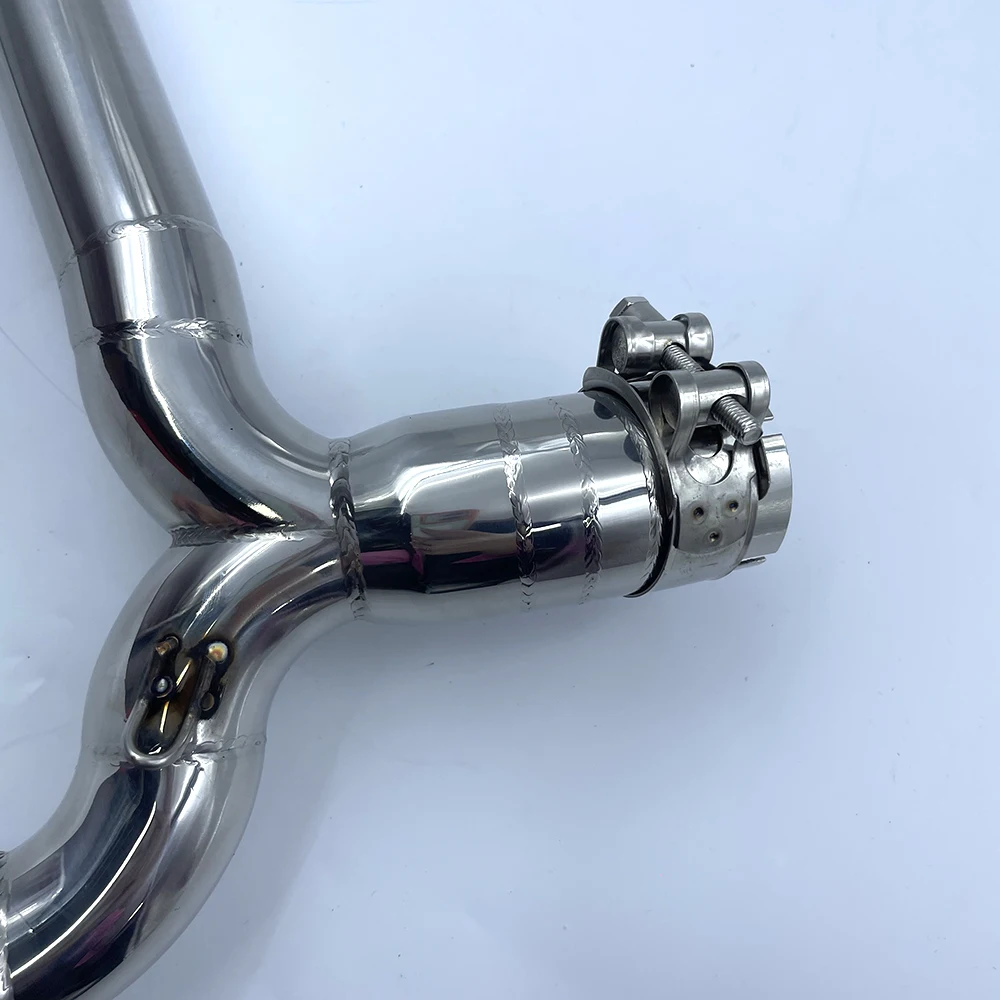 Silenciador de escape Suzuki GSR600 con tubo de conexión (2006-2011) - imagen 5