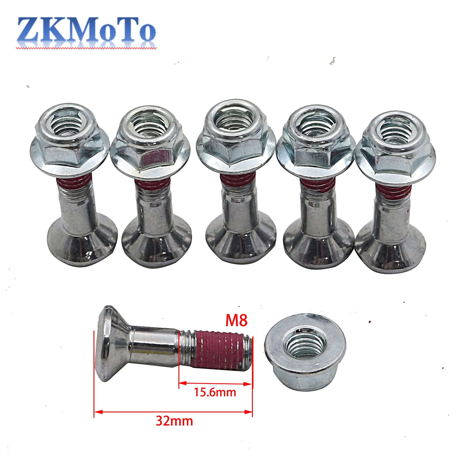 Kit de 6 tornillos para piñón