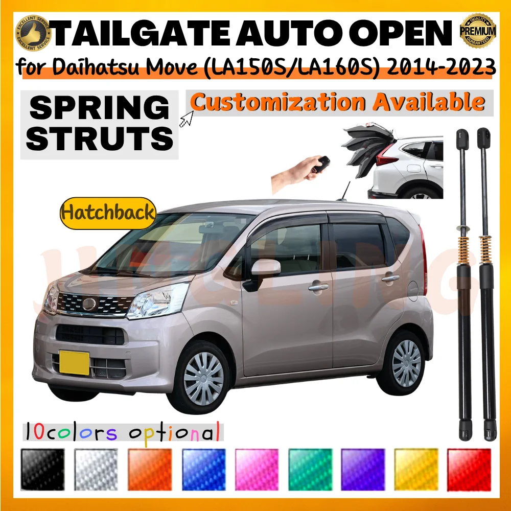 Amortiguadores de portón trasero Daihatsu Move LA150S/LA160S (2014-2023)