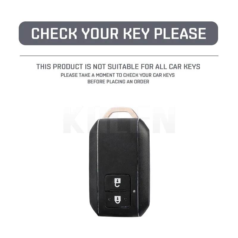 Funda de TPU negra para mando a distancia de coche KOLEN