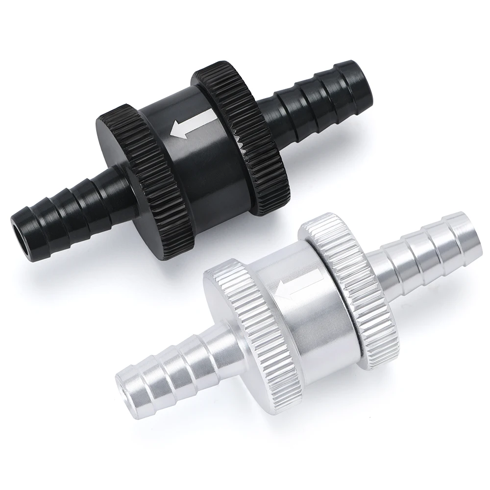 Válvula antirretorno PQY de aluminio 8 mm para gasolina y diésel - imagen 2
