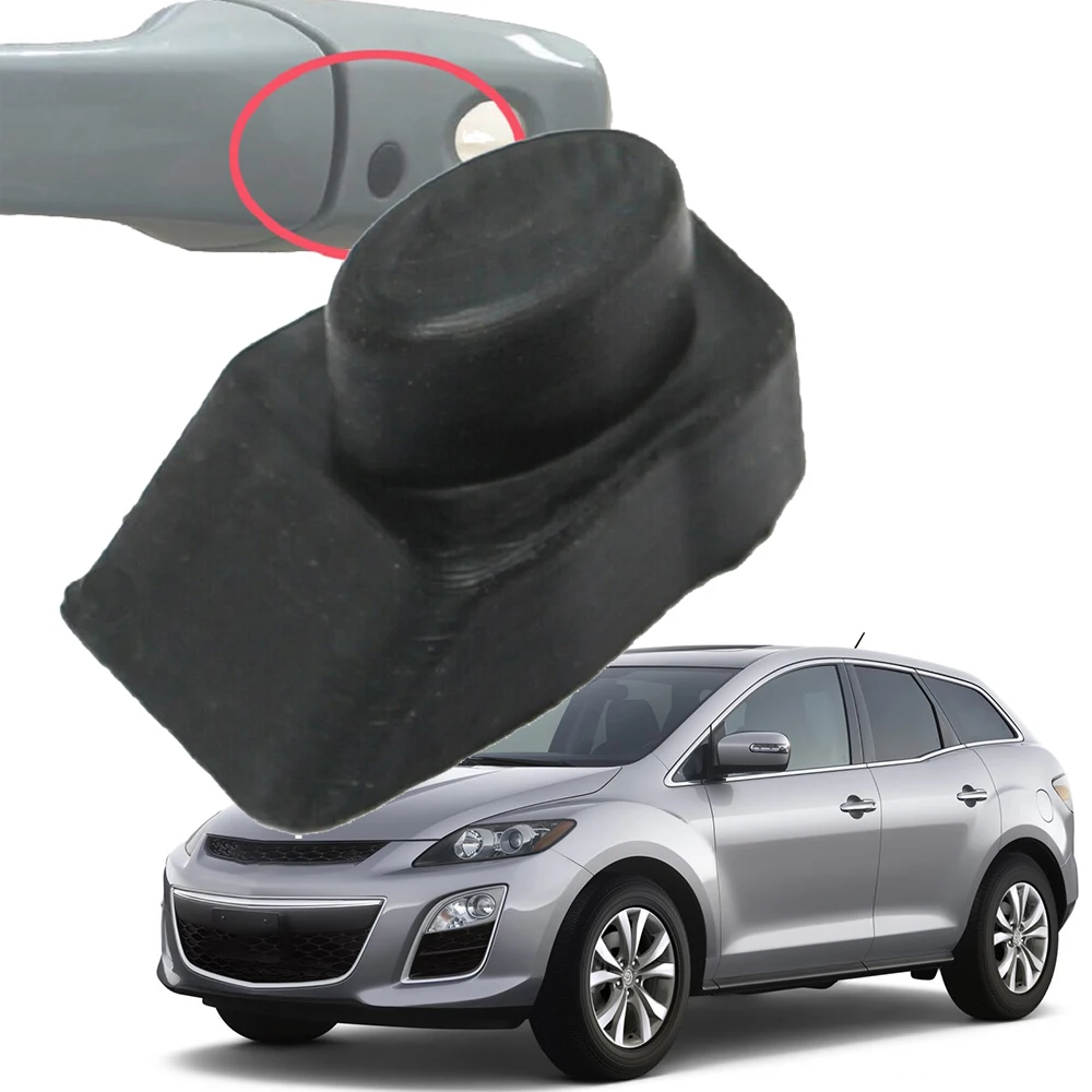 Interruptor maneta puerta sin llave para Mazda CX-7, botón goma izquierdo