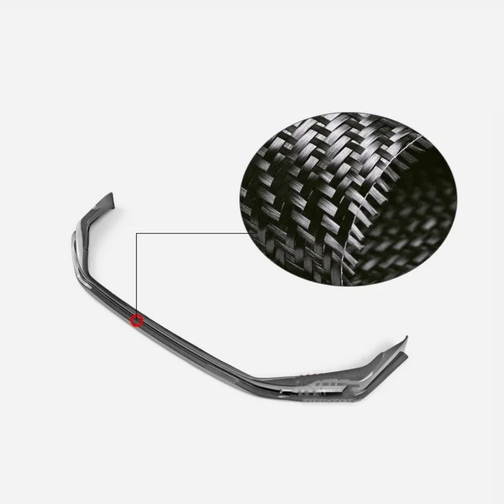 Labio delantero de fibra de carbono para Honda Civic Type R FL5 - imagen 5
