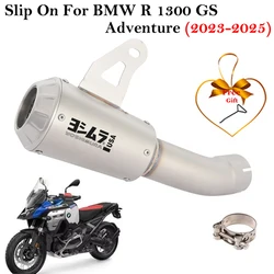 Escape slip-on BMW R 1300 GS Adventure – tubo medio con silenciador