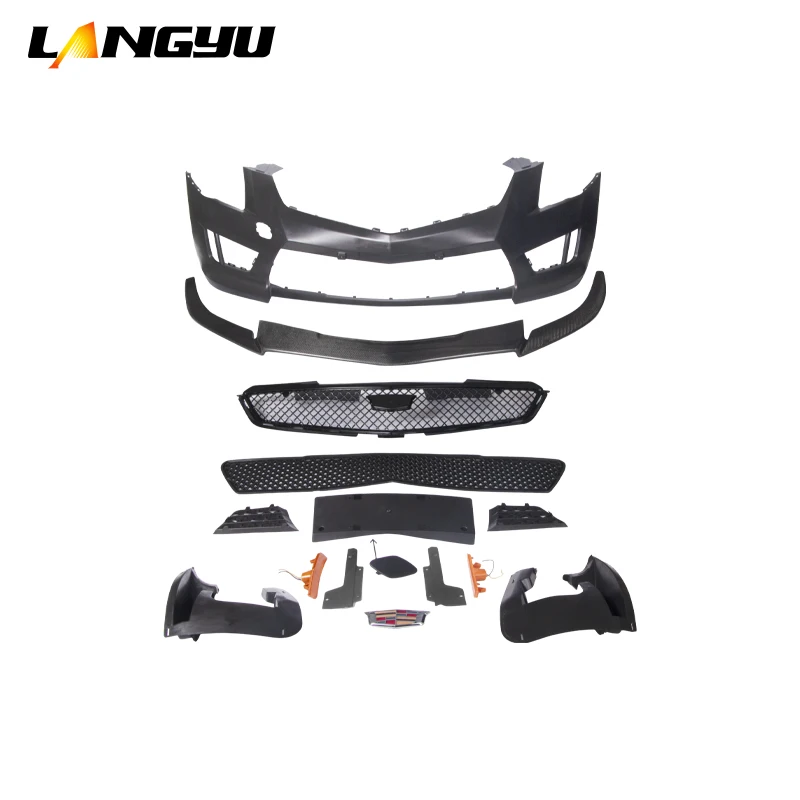 Kit Body V Langyu parachoques y capó – Cadillac ATS II 2013-2019 - imagen 2