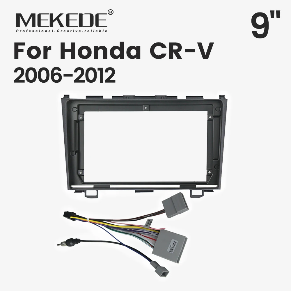Honda CR-V 2006-2012 marco bisel radio con kit de instalación