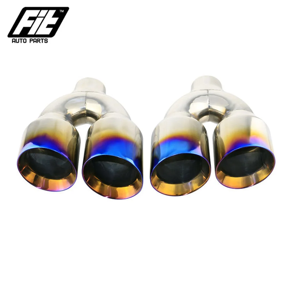 Tubo de Escape Doble Salida de Acero Inoxidable - imagen 3