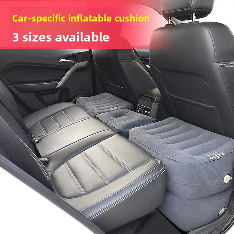 Colchoneta inflable para coche con pedal trasero universal