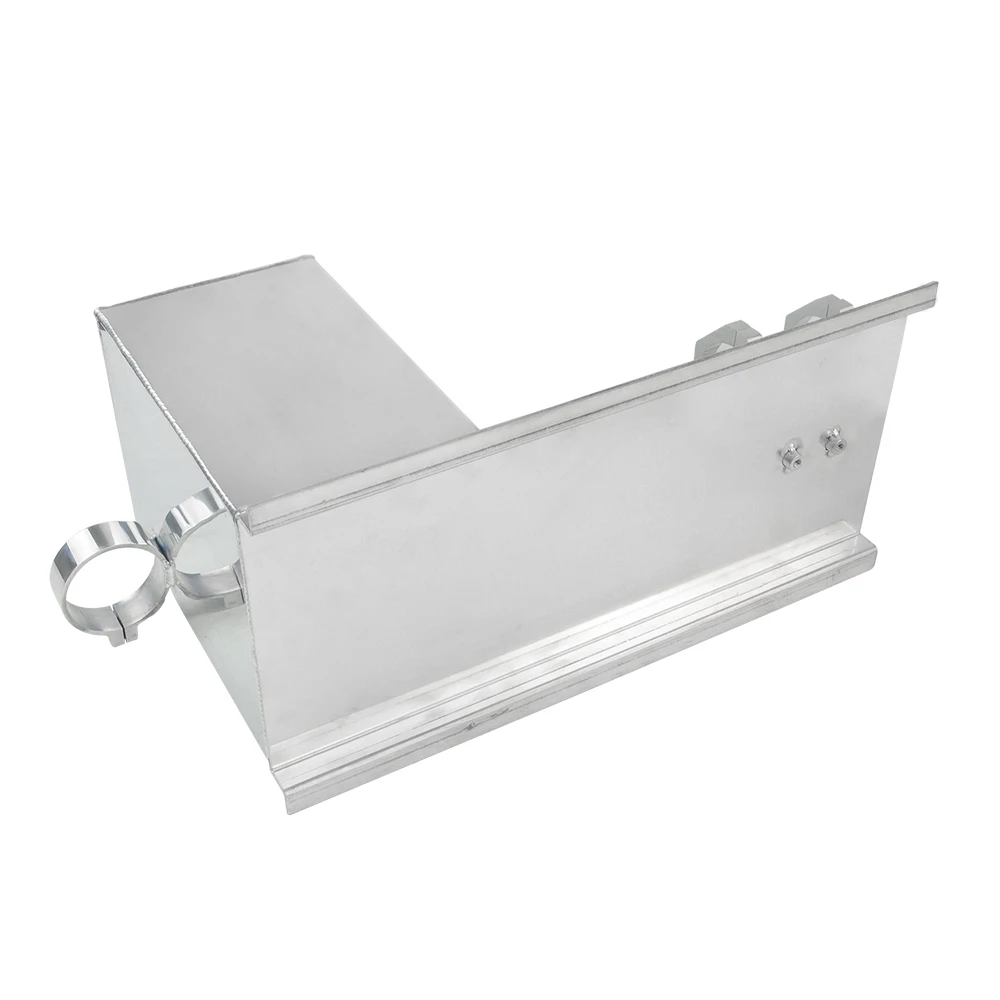 PQY - Tanque de sobretensión de combustible de aluminio de 5L / Accesorios AN pulidos con pila de combustible + Soporte de bomba + Filtro + Manguera PQY-TK45 - imagen 4