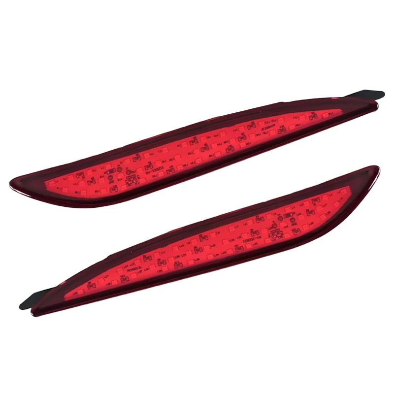 Parachoques trasero Hyundai Elantra 2012-2014 con luz de freno - imagen 2