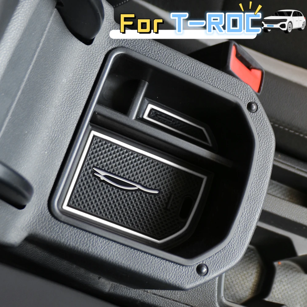 Organizador de consola con reposabrazos para VW T-Roc 2017-2023 - imagen 2
